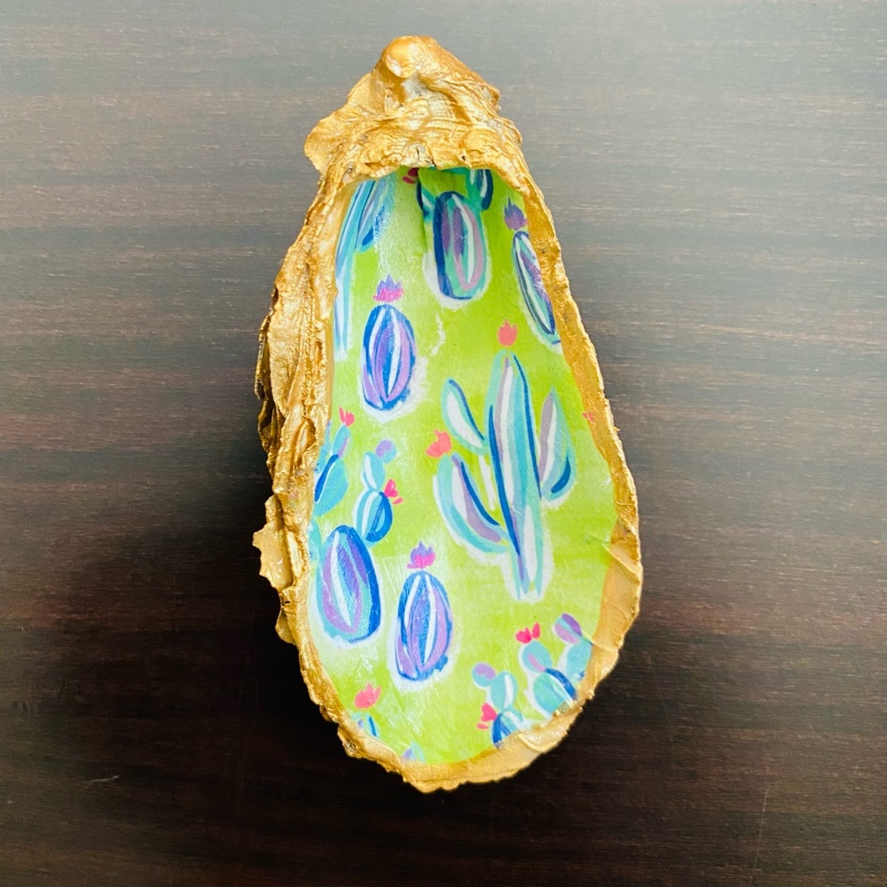 CACTUS 🌵 RING DISH JEWELRY TRAY - Picture 1 of 4
